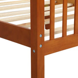 Queen Solid Pine Wood Platform Bed Frame With Headboard - Harper&Bright Designs - Omega Lifestyles
