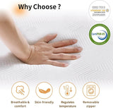 Medium 12-Inch Gel-Infused Cooling Memory Foam Mattress - Sleep Galleria