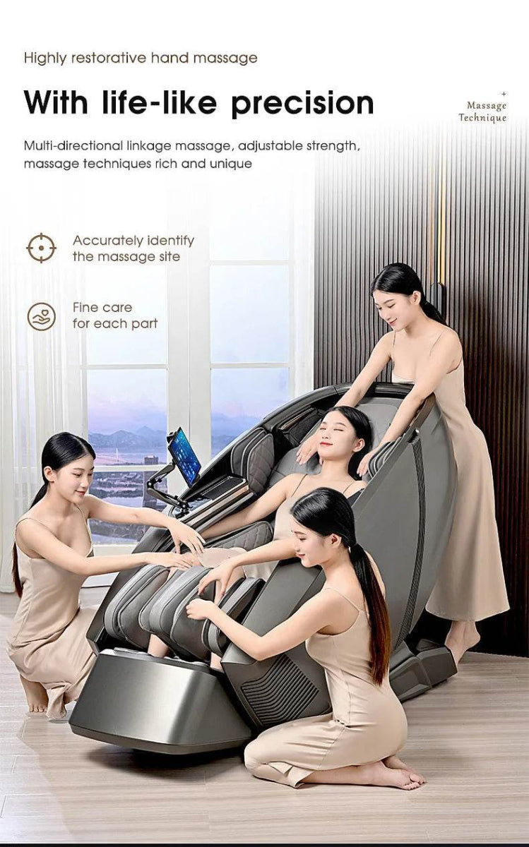 4D AI Voice Body Detection Zero Gravity Massage Chair - Omega Lifestyles