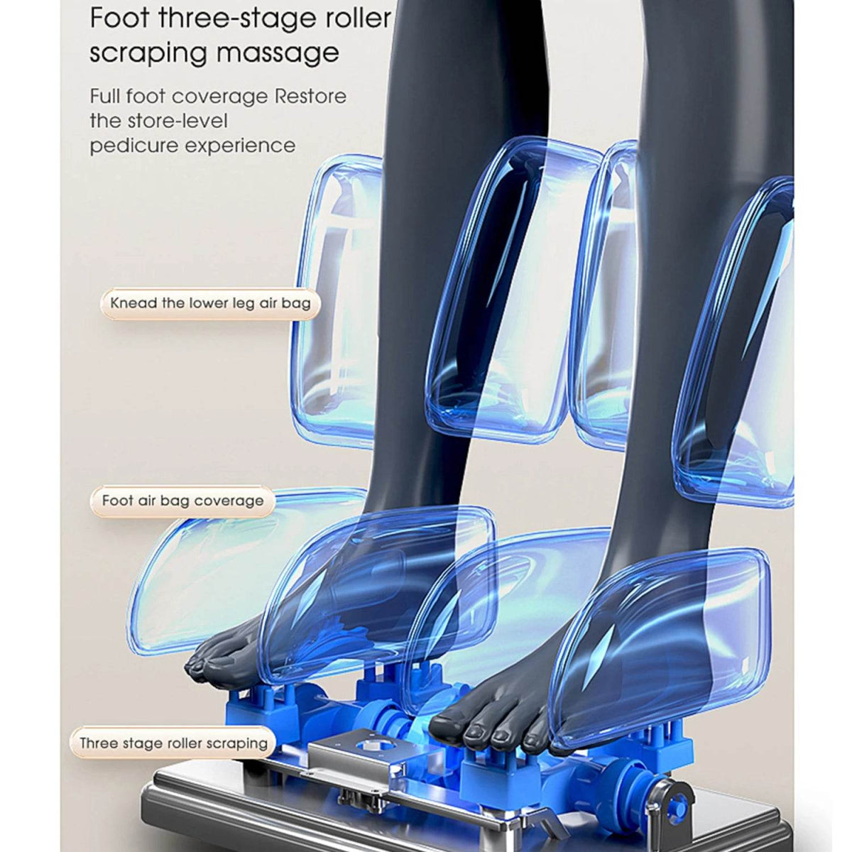 4D AI Voice Body Detection Zero Gravity Massage Chair - Omega Lifestyles