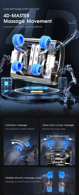 4D AI Voice Body Detection Zero Gravity Massage Chair - Omega Lifestyles