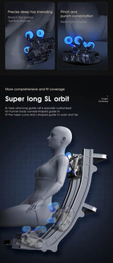 4D AI Voice Body Detection Zero Gravity Massage Chair - Omega Lifestyles