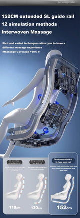 4D Zero Gravity Full Body Airbag Massage Chair - Omega Lifestyles