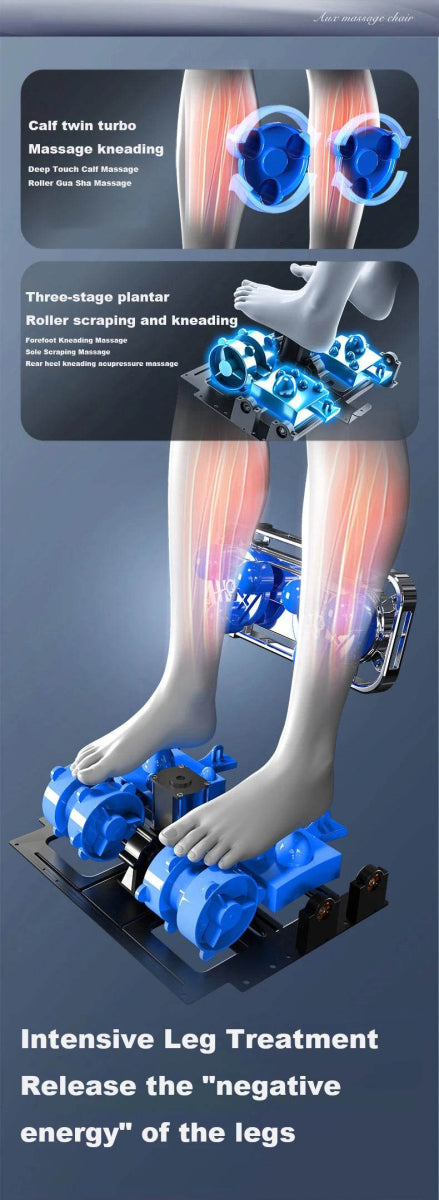 4D Zero Gravity Full Body Airbag Massage Chair - Omega Lifestyles