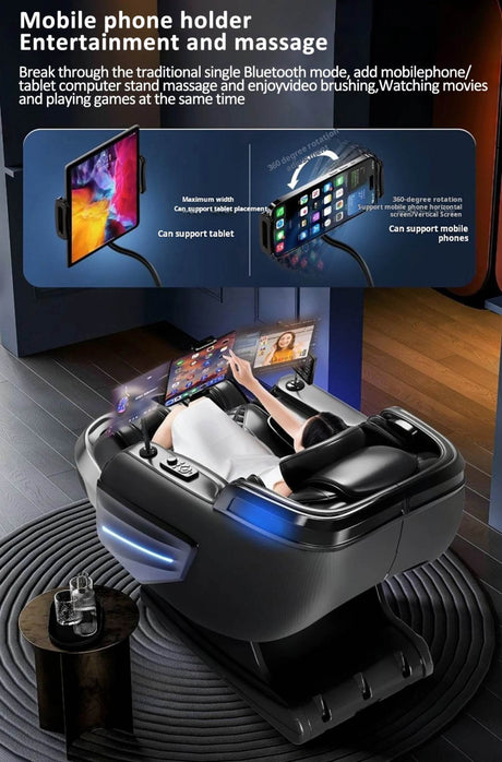 4D Zero-Gravity Shiatsu Heat Airbag Full Body Massage Chair - Omega Lifestyles