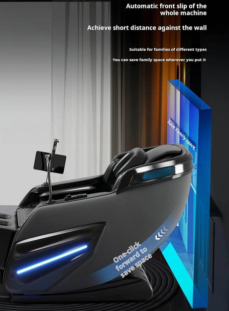 4D Zero-Gravity Shiatsu Heat Airbag Full Body Massage Chair - Omega Lifestyles