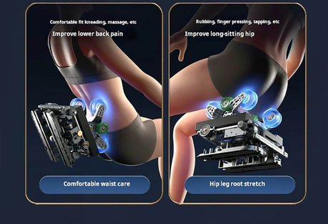 4D Zero-Gravity Shiatsu Heat Airbag Full Body Massage Chair - Omega Lifestyles