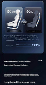 4D Zero-Gravity Shiatsu Heat Airbag Full Body Massage Chair - Omega Lifestyles