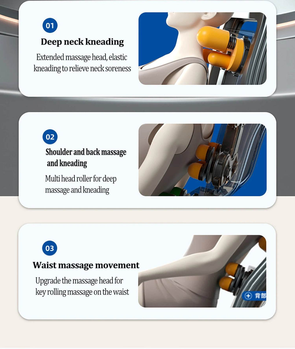 Zero-Gravity Full Body Multifunction Bluetooth Massage Chair - Omega Lifestyles