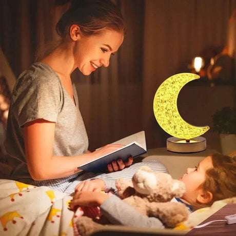 LED Moon Star Tree Topper with Multi-Mode Lighting - Sleep Galleria
