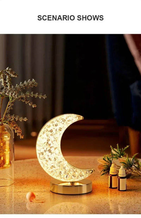 LED Moon Star Tree Topper with Multi-Mode Lighting - Sleep Galleria