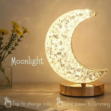 LED Moon Star Tree Topper with Multi-Mode Lighting - Sleep Galleria