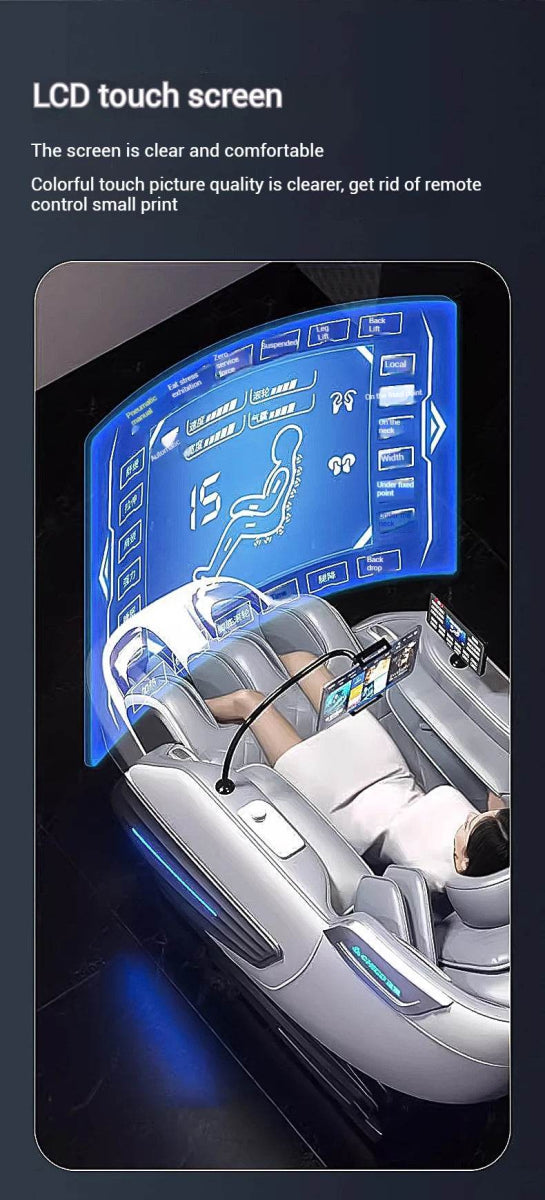 4D Zero Gravity Full Body Shiatsu Massage Chair - Omega Lifestyles