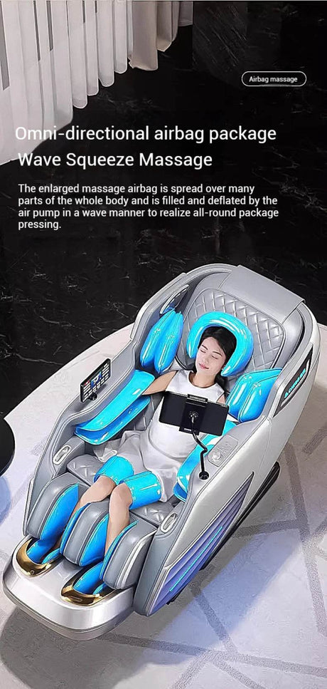 4D Zero Gravity Full Body Shiatsu Massage Chair - Omega Lifestyles