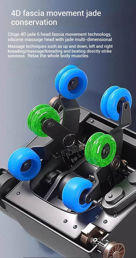 4D Zero Gravity Full Body Shiatsu Massage Chair - Omega Lifestyles