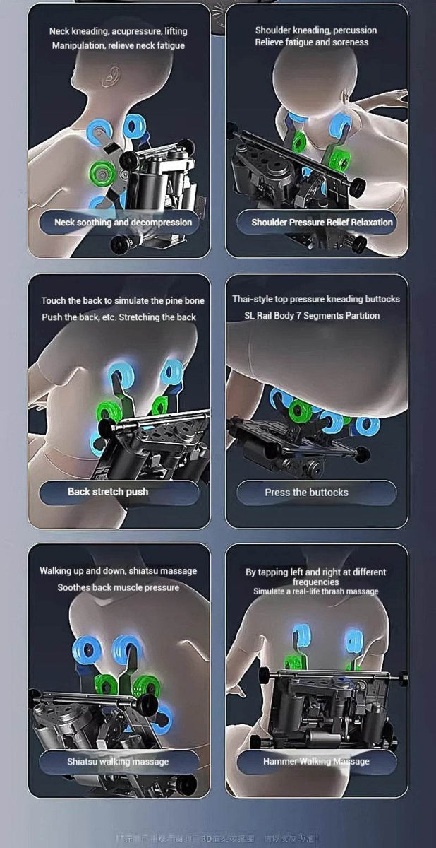 4D Zero Gravity Full Body Shiatsu Massage Chair - Omega Lifestyles