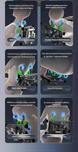 4D Zero Gravity Full Body Shiatsu Massage Chair - Omega Lifestyles