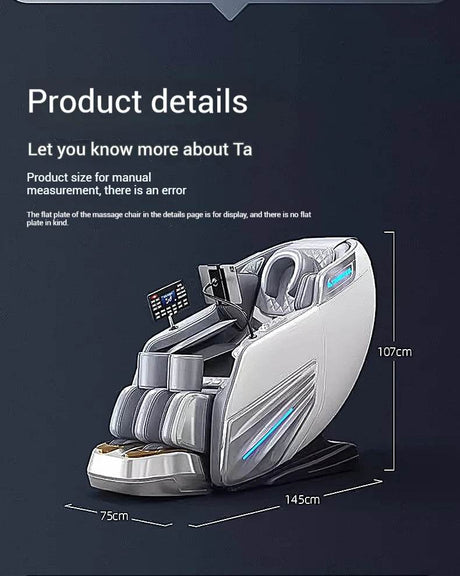 4D Zero Gravity Full Body Shiatsu Massage Chair - Omega Lifestyles