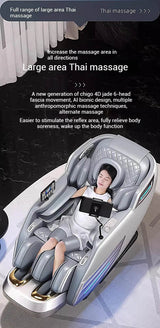 4D Zero Gravity Full Body Shiatsu Massage Chair - Omega Lifestyles