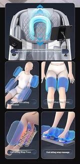 4D Zero Gravity Full Body Shiatsu Massage Chair - Omega Lifestyles