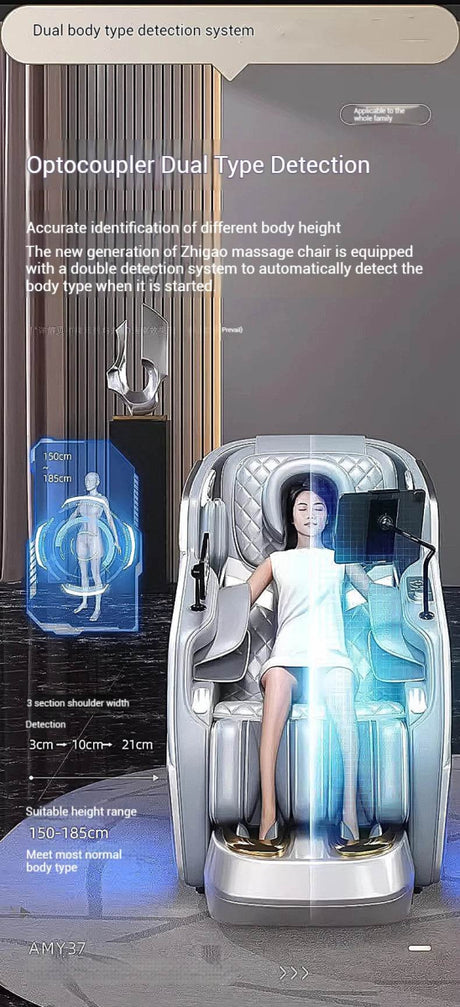 4D Zero Gravity Full Body Shiatsu Massage Chair - Omega Lifestyles