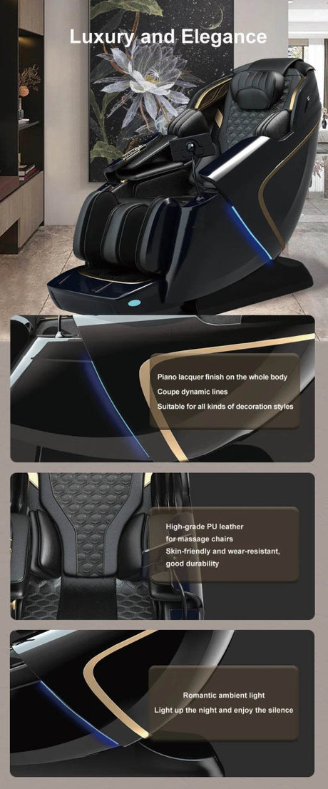 5D Zero Gravity Full Body Kneading Massage Chair - Omega Lifestyles