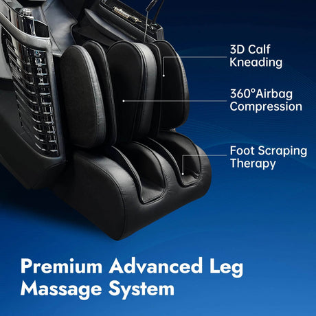 Full Body 4D Airbag Massage Chair with Yoga Stretch - Omega Lifestyles