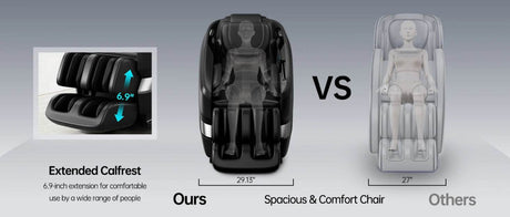 Full Body Shiatsu Zero Gravity Heated Massage Chair - Omega Lifestyles