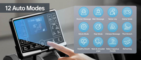 Full Body Shiatsu Zero Gravity Heated Massage Chair - Omega Lifestyles