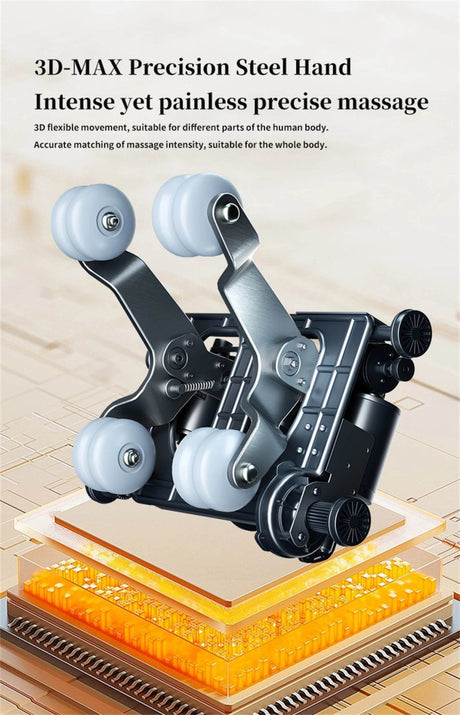 Full Body 4D Airbag Massage Chair with Yoga Stretch - Omega Lifestyles