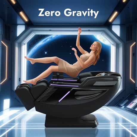 Full Body 4D Airbag Massage Chair with Yoga Stretch - Omega Lifestyles