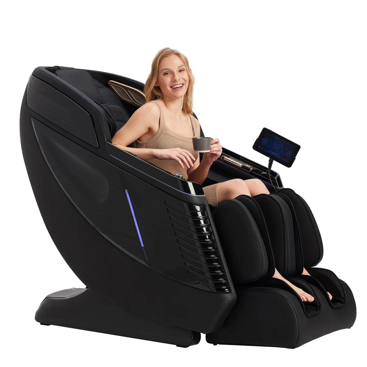 Full Body 4D Airbag Massage Chair with Yoga Stretch - Omega Lifestyles