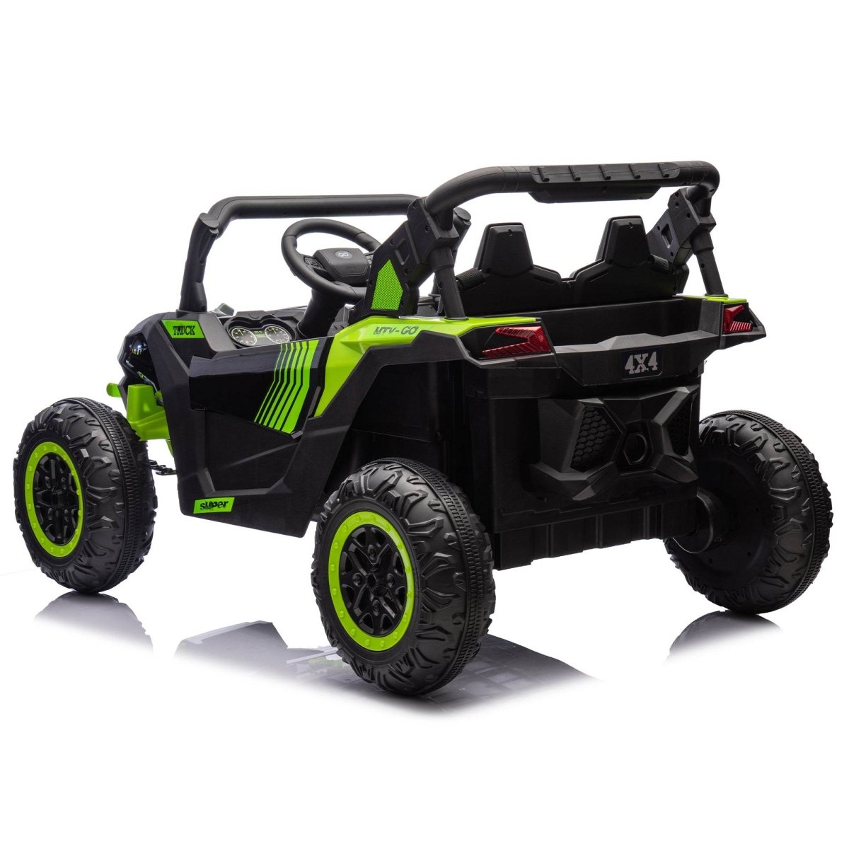 24V Two - Seater Kids Ride On UTV With Remote Control - Hushhaven - Omega Lifestyles