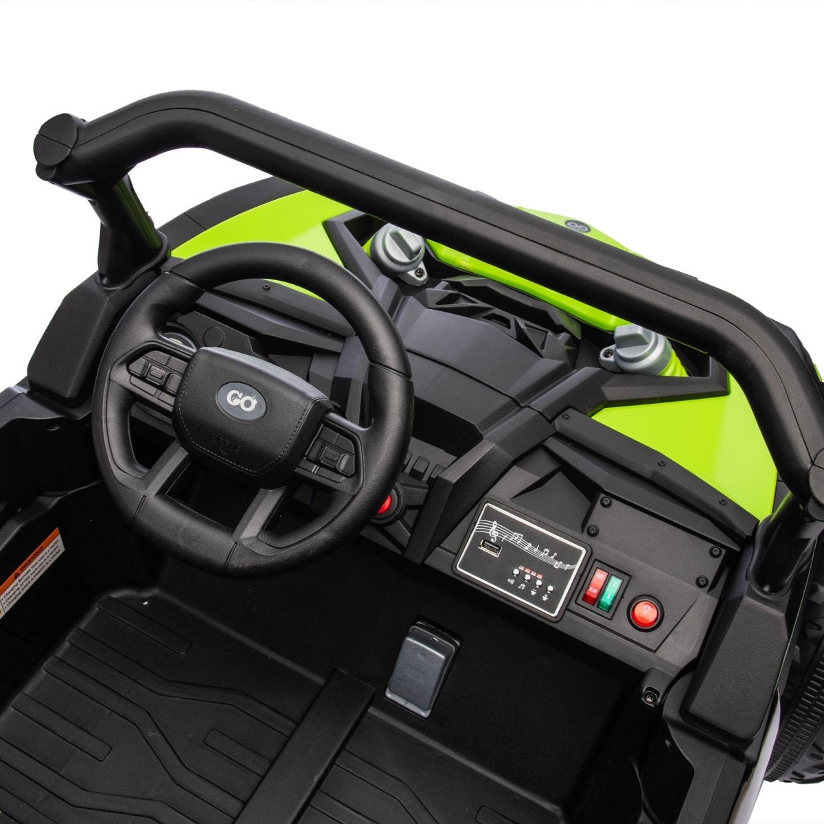 24V Two - Seater Kids Ride On UTV With Remote Control - Hushhaven - Omega Lifestyles