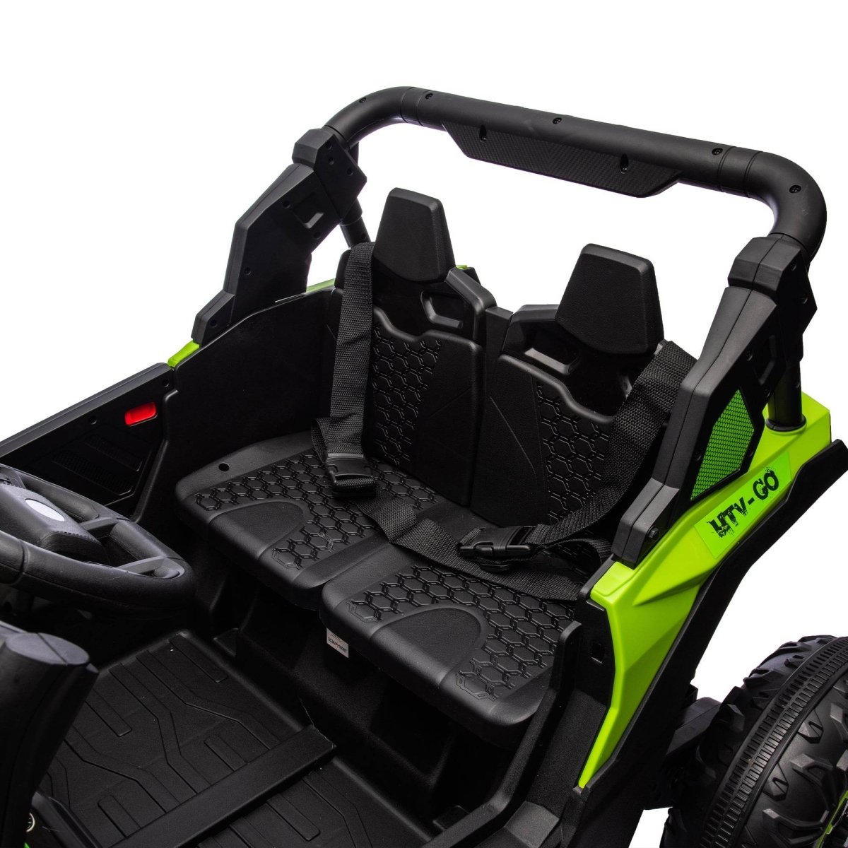 24V Two - Seater Kids Ride On UTV With Remote Control - Hushhaven - Omega Lifestyles