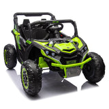 24V Two - Seater Kids Ride On UTV With Remote Control - Hushhaven - Omega Lifestyles