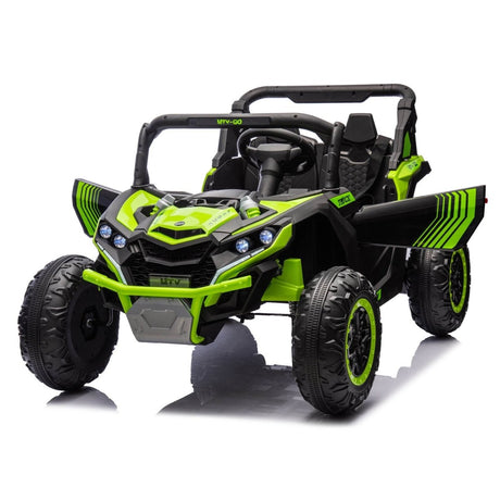 24V Two - Seater Kids Ride On UTV With Remote Control - Hushhaven - Omega Lifestyles