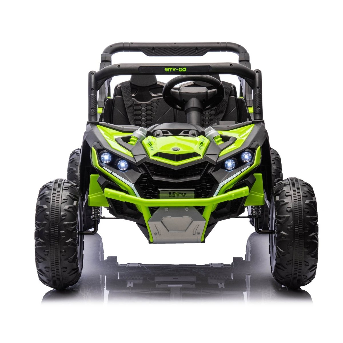 24V Two - Seater Kids Ride On UTV With Remote Control - Hushhaven - Omega Lifestyles