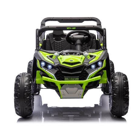 24V Two - Seater Kids Ride On UTV With Remote Control - Hushhaven - Omega Lifestyles