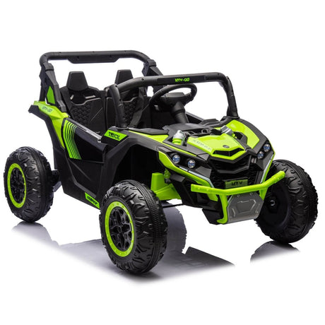 24V Two - Seater Kids Ride On UTV With Remote Control - Hushhaven - Omega Lifestyles