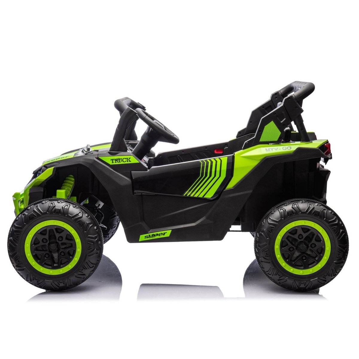 24V Two - Seater Kids Ride On UTV With Remote Control - Hushhaven - Omega Lifestyles