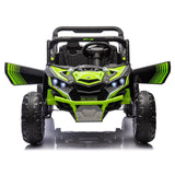 24V Two - Seater Kids Ride On UTV With Remote Control - Hushhaven - Omega Lifestyles