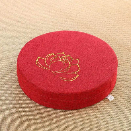 Meditation Cushion with Firm Backrest and Washable Cover - Sleep Galleria