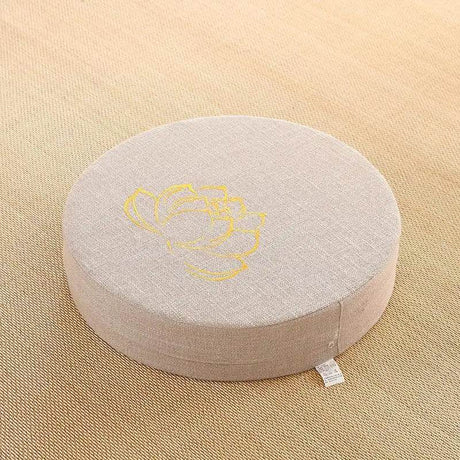 Meditation Cushion with Firm Backrest and Washable Cover - Sleep Galleria