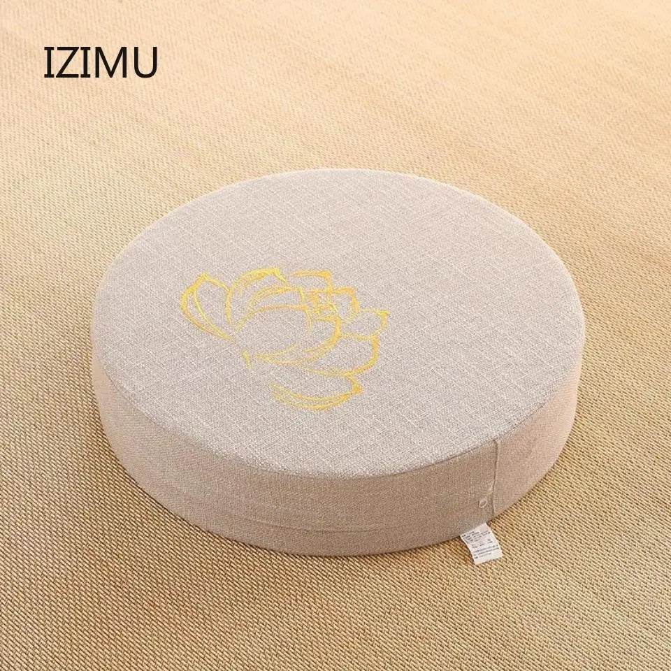 Meditation Cushion with Firm Backrest and Washable Cover - Sleep Galleria
