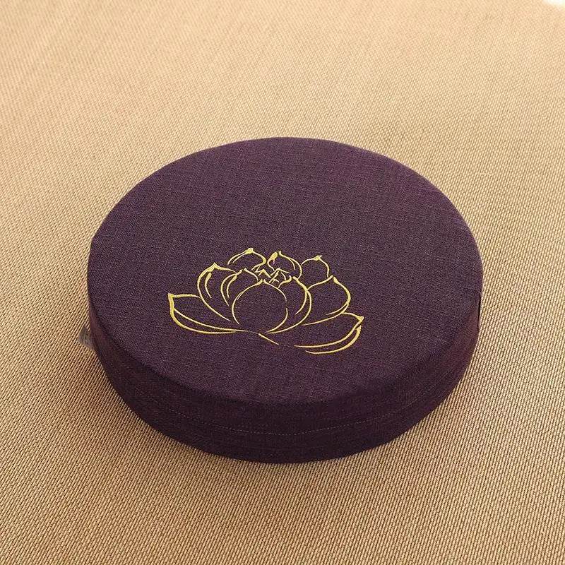 Meditation Cushion with Firm Backrest and Washable Cover - Sleep Galleria