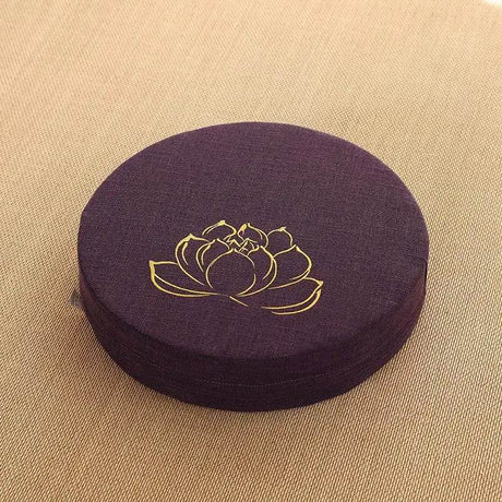 Meditation Cushion with Firm Backrest and Washable Cover - Sleep Galleria