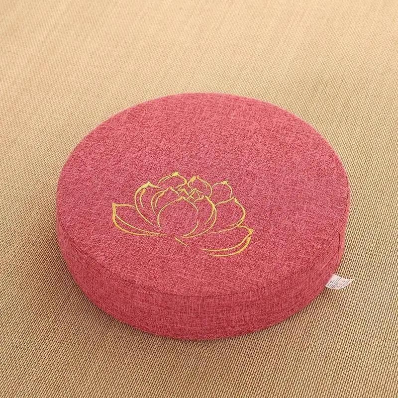 Meditation Cushion with Firm Backrest and Washable Cover - Sleep Galleria