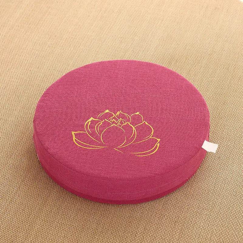 Meditation Cushion with Firm Backrest and Washable Cover - Sleep Galleria