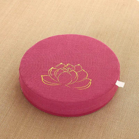 Meditation Cushion with Firm Backrest and Washable Cover - Sleep Galleria